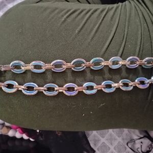 Iridescent Chain Necklace